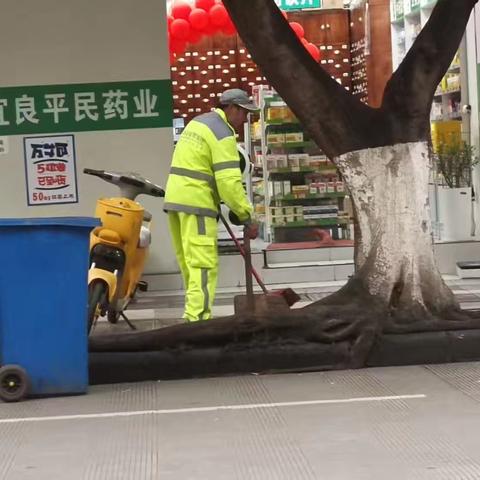 【宜良玉禾田】寒风未阻绿衣路，冷意难移环卫情