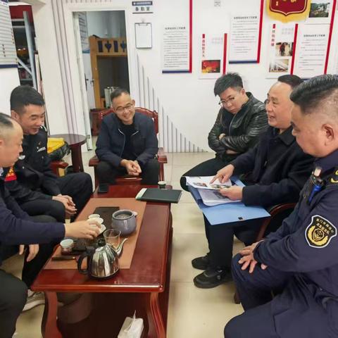海沧区委政法委副书记吴靖峰调研指导铁路护路联防工作