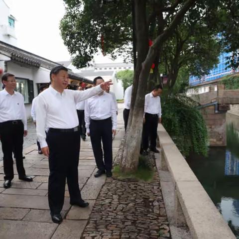 习近平在江苏考察时强调：在推进中国式现代化中走在前做示范  谱写“强富美高”新江苏现代化建设新篇章