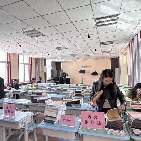 以查促优，携手共进——榆林市第四小学第二次业务检查纪实