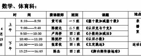 课堂常规展风采 启航起于良好习惯 ——郁南县西江实验学校课堂常规展示暨教师课堂教学竞赛