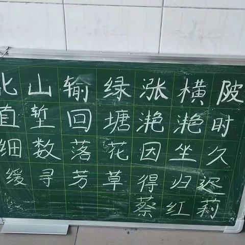 一点一横展现教师风采，一撇一捺显示教师真功——齐鲁中学教师“三字一话”练习活动纪实与评析