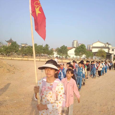 最美四月天   我们“趣”春游[河图街道青阳小学社会实践活动纪实]