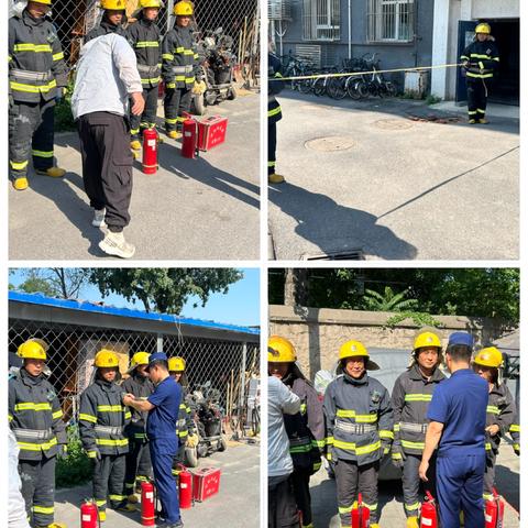 【青龙桥街道】开展应急处置拉练 进行日常安全隐患排查