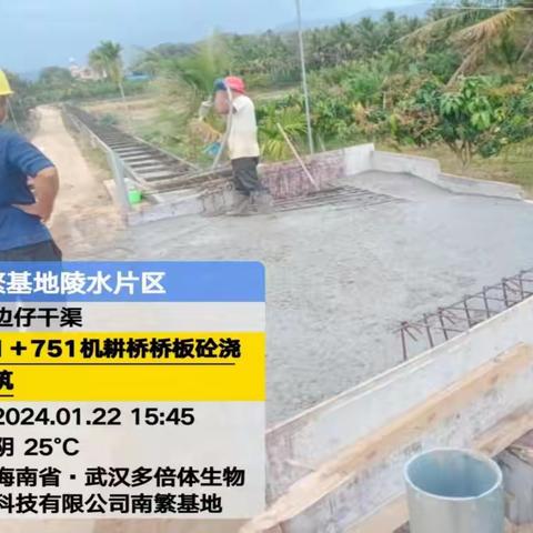 南繁基地陵水片区水利设施建设工程（二期）01月22日 日报