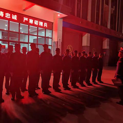 支队队务督察科深入渭城大队文苑路消防救援站督导检查工作