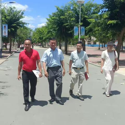 东方市大田初级中学护苗行动
