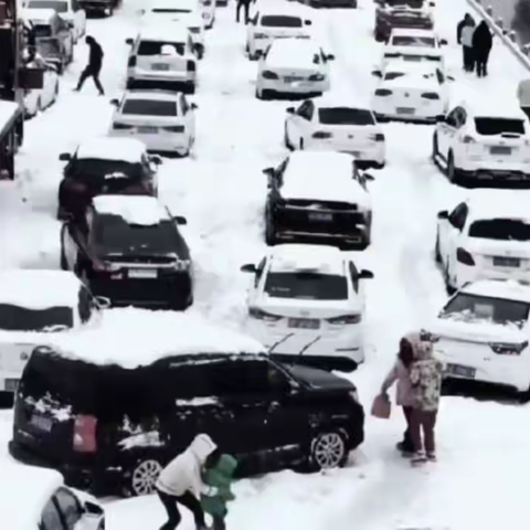 时隔26年暴雪冰冻再袭中部5省