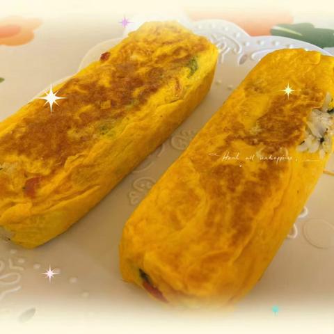 【食育课程】烟火小食光，食育伴成长—— 香坊第三幼儿园商务厅分园中二班玉子烧美食主题活动