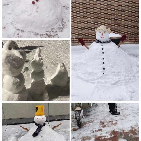 雪趣童年—沧县旧州镇中学雪地活动剪影