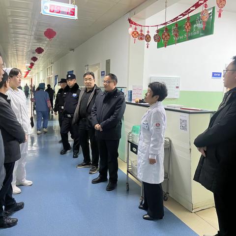 新春开工鼓干劲 暖心慰问启新程——铜川矿务局中心医院领导班子深入一线进行开工慰问