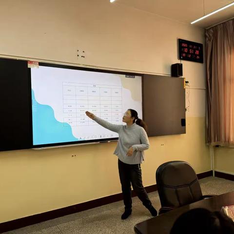 十六中教育集团小学部英语阶段质量监测分析教研活动