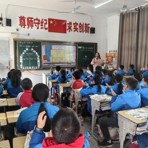 以研促教，共同进步——宜黄县“梨水片区”小学英语集体备课联片教研活动