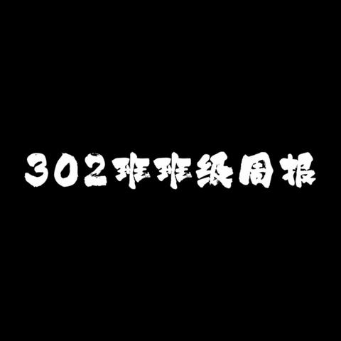 302班一周班级简报