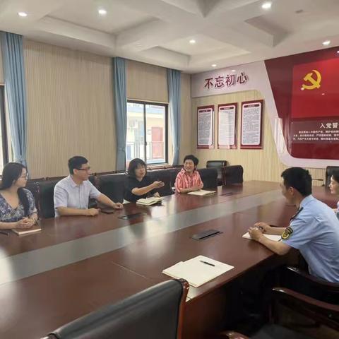 【九三婺城】九三大家访·社员心连心——九三学社婺城基层委走访白龙桥行政执法中队