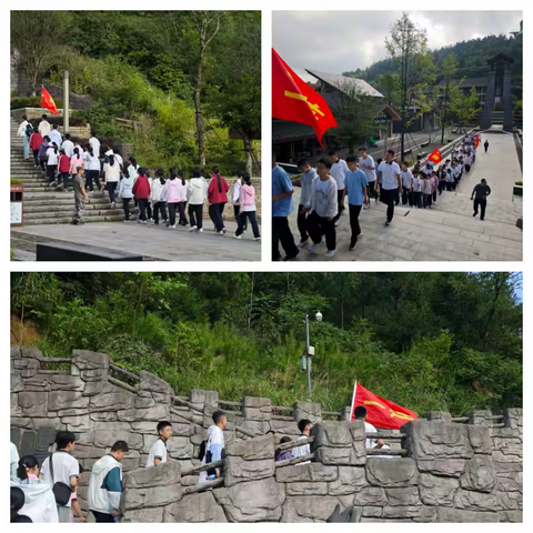 英姿飒爽致青春 逐梦扬帆新征程     ———涪陵五中高2029届创新基地班新生入学素质教育研学活动