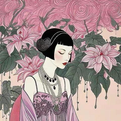 𝔸𝕀 绘画 🎨 绝代佳人