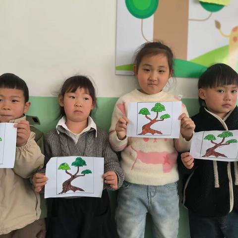 植此青绿——黄骅市常郭镇北街附属园植树节活动