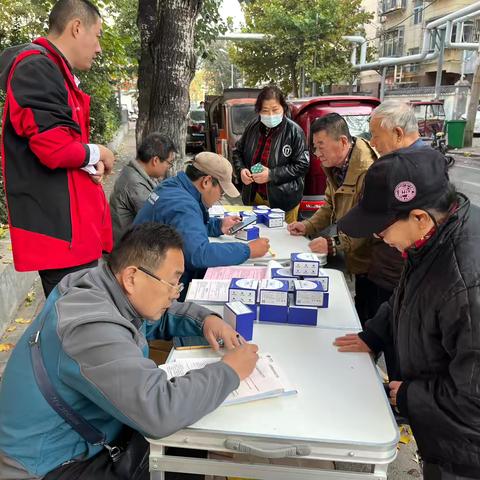 【民生提质·品质影山】无影山街道后黄屯社区开展“畅享星期天”活动之免费发放烟感报警器活动