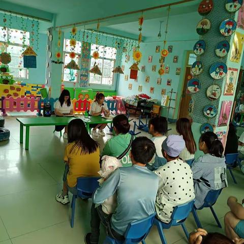 中台学区灵乐幼儿园开展期末总结汇报活动