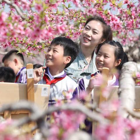 文润七彩营地春季户外实践课堂开始啦！