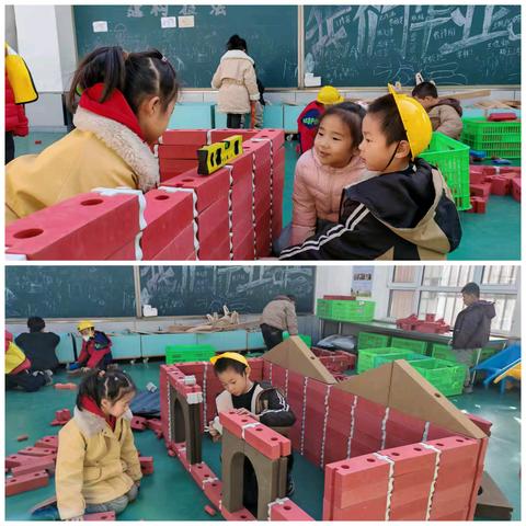 “砖”享乐趣，“筑”造精彩——大一班户外游戏活动纪实
