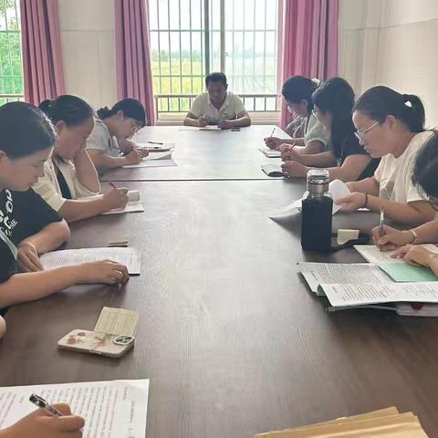 教研聚合力，开启新学期——温集小学语文教学计划分享会