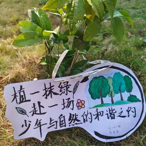 种一颗小树 润一方净土——赣州市白云小学3.12植树节志愿服务活动