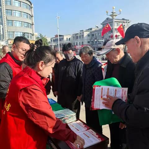 浚县司法局法学会工作站开展普法宣传活动