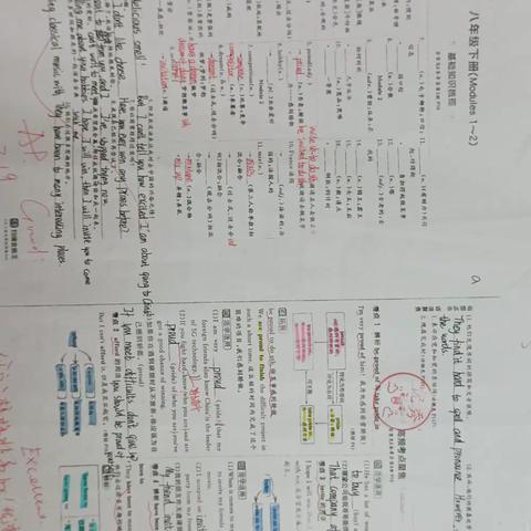 谭瑜怡同学优秀学案展