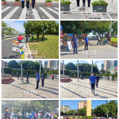 “城管蓝”护航“中国红”――守护国庆期间市容秩序整齐有序