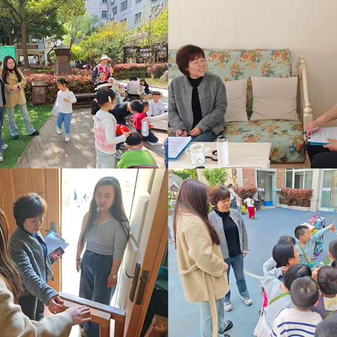 【栖霞督导】督学的脚步 （第208期） --幼儿园西片责任督学4月份工作掠影 ‍ ‍