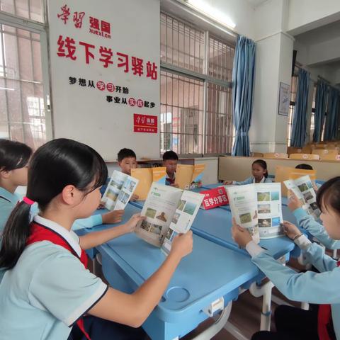 团范小学“学习强国”线下学习驿站助力主题教育走进学生身边