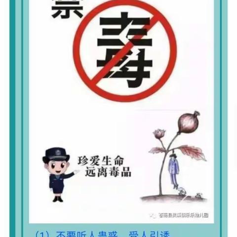 珍爱生命    远离毒品——子语幼儿园大班