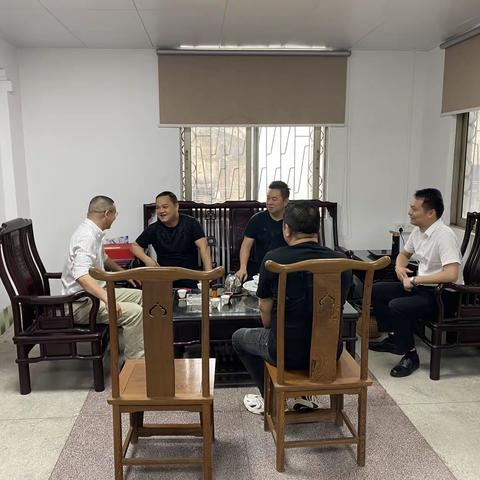 新市商会走访会员企业，促成项目合作。