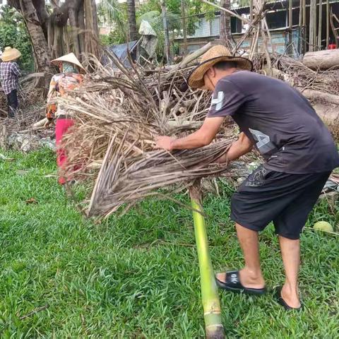 博后村糖丰小组路段环境整改行动