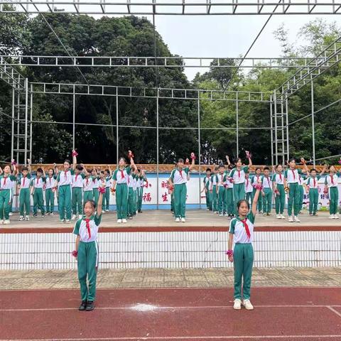 童心向党传薪火   博雅少年向未来——定安县翰林镇中心学校开展庆祝“六一”国际儿童节主题系列活动