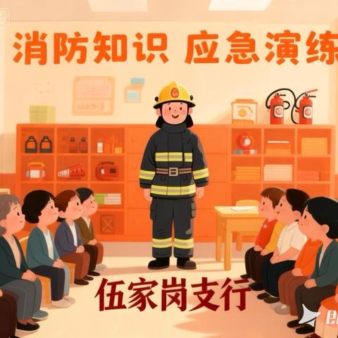 伍家岗支行成功开展消防知识培训 ‍及突发事件专项应急演练