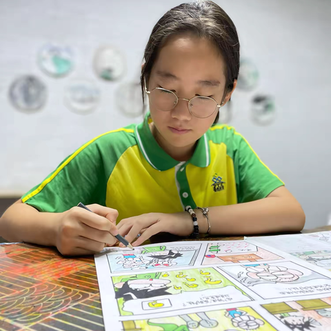 源溪的绘画时光