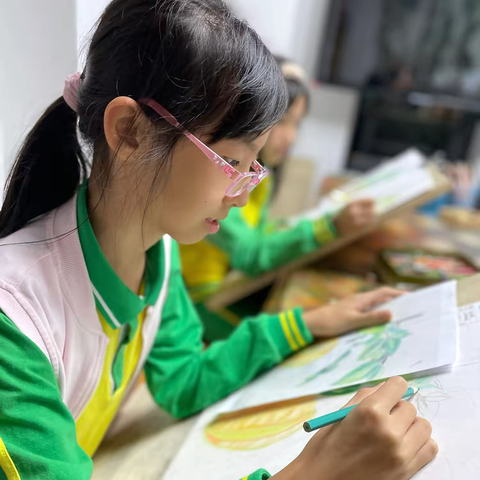 欧阳珑的绘画时光