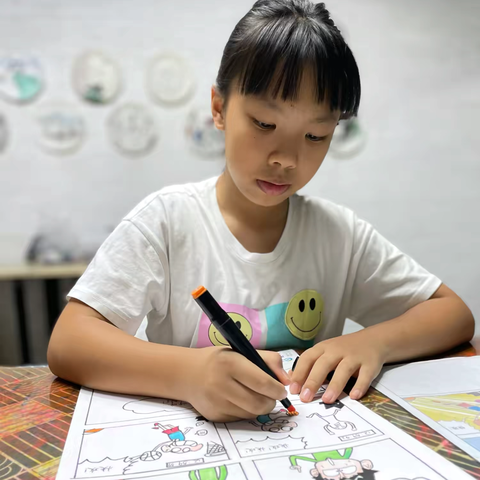 佳瑶的绘画时光