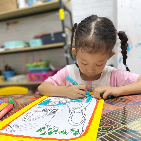 思勤的绘画时光