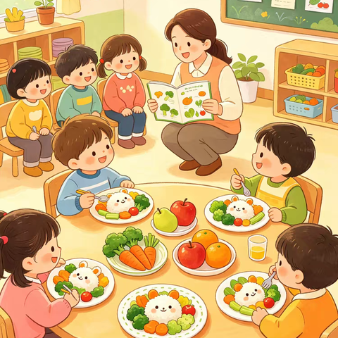 明佳美华隆幼儿园 🍒营养小课堂 健康饮食 快乐成长
