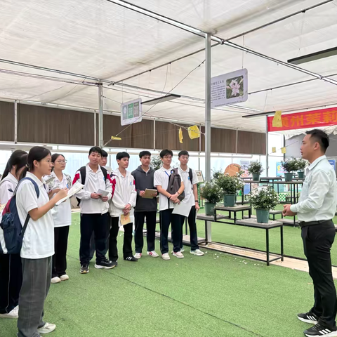 素履踏香——茉莉花田中的青春答卷 ‍与乡土信仰 ‍ 闭东海茉莉花盆栽培育基地研学活动