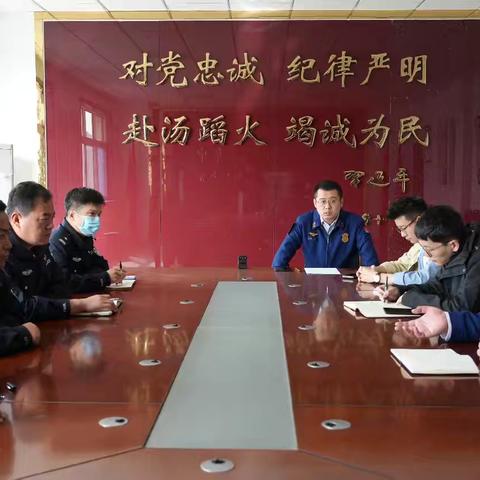 滨海大队组织派出所及街道园区召开消防安全培训会