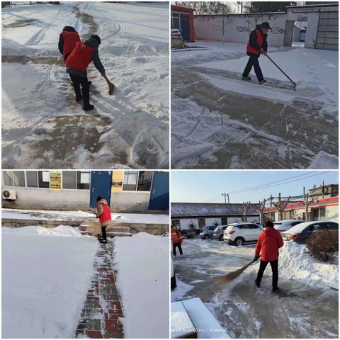 【林头屯乡】扫雪除冰在行动，迎战风雪保畅通