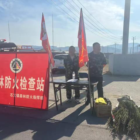 石文镇开展“烧纸换树苗”活动 文明祭祀护平安