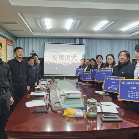 市七院护理部/院感办e6s打造进行时