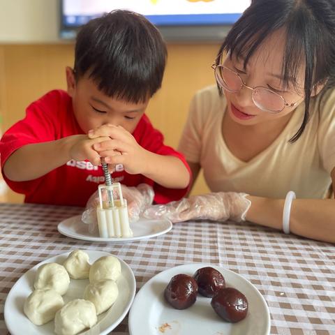 淇县朝歌幼儿园一分园中秋节主题活动