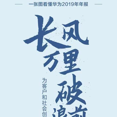 华为2019年年报